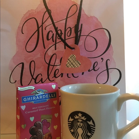 M 💝💗Starbucks Mug, Chocolates, Bag Bow💗💝 - Picture 2 of 10